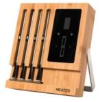 Meater Set 4 termomentre inteligente wireless pentru carne, Meater Block, (2400057)