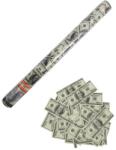 Flippy Tub de Confetti, Flippy, Money, 60x5 cm, Confetii Asortate Model Dolari, Eliberare prin Rasucire, Multicolor (137461)