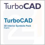 TurboCAD 3D Interior Symbols Pack English (4260042333712)