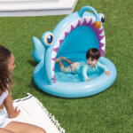 Intex Piscina gonflabila acoperita Intex cu model pestisor 127x102x86 cm