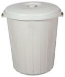 PLANET Kerek Szemetes kuka eco szürke 70 L - atadcleankft