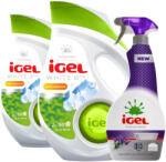 iGEL mosógél White 2x 2 L (100 mosás) + Grátisz IGEL univerzális tisztító 650 ml - atadcleankft