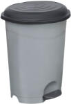 PLANET Pedálos szemetes kuka, műanyag, ECO antracit, kivehető kosárral, 22L - atadcleankft