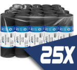 Alpha Szemeteszsák fekete 60x100 22mikron 110L 10db/tekercs (25 tekercs) - atadcleankft