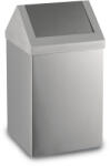 Eformetal Rozsdamentes billenőfedeles szemetes, 80 L, matt - atadcleankft