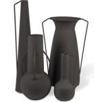 Polspotten Vaze Roman negre, 4 buc (300-205-008)
