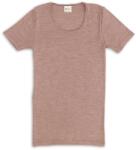 Engel Дамско копринено термобельо Engel Women's Undershirt S/S Merino base layer - Dustyrose - размер 34/36 (EU) (114-0819-1211)