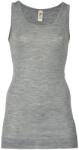 Engel Дамско копринено термобельо Engel Women's Sleeveless Shirt Everyday base layer - Light Grey Melange - размер 42/44 (EU) (114-0820-0413)