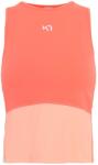 Kari Traa Дамски спортен сутиен Kari Traa Women's Linnea Top - Peach Bloom (916-4117-0514)