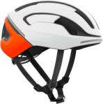 POC Каска за шосейно колоездене POC Omne Beacon Mips Bike helmet - Hydrogen White / Fluorescent Orange Matt - размер L 56-61 cm (851-1727-0113)