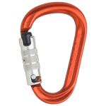 AustriAlpin HMS карабинер Austrialpin HMS Rondo ID Aluminium 3-Way Autolock HMS carabiner - Red Anodized - размер One Size (323-0192-0111)