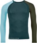 Ortovox Мъжко мериносово термобельо Ortovox 120 Comp Light Long Sleeve Merino base layer - Dark Arctic Grey (015-0902-0711)