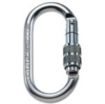 C. A. M. P C. A. M. P. Винтов карабинер C. A. M. P. Oval Pro Lock Steel carabiner - Polished - размер One Size (322-0116-0111)
