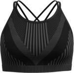 Smartwool Дамски спортен сутиен Smartwool Women's Intraknit Strappy Bra Sports bra - Black Heather II (114-2579-0413)