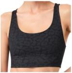 Mandala Дамски спортен сутиен Mandala Women's Sports Bra Printed Sports bra - Leo Black (114-3846-0213)