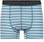 Stoic Мъжко мериносово термобельо Stoic Merino150 AlsenSt. Boxer Merino base layer - Iron Grey / Summer Blue / Striped - размер 3XL (015-1638-2716)