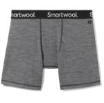Smartwool Мъжко мериносово термобельо Smartwool Boxer Brief Boxed Merino base layer - Medium Gray Heather (015-1630-0511)