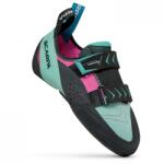 Scarpa Дамски обувки с велкро Scarpa Women's Vapor V Climbing shoes - Dalhia / Aqua - размер 40 (EU) (301-0300-0221)