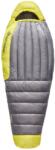 Sea to Summit Дамски пухен спален чувал Sea to Summit Women's Spark Women's 7°C Down Sleeping Bag - Pewter Grey - размер Long (513-1647-0112) Спален чувал