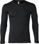 Engel Мъжко копринено термобельо Engel Shirt L/S Merino base layer - Black - размер 46/48 (EU) (014-0745-0311)