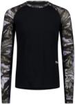 Mons Royale Мъжко мериносово термобельо Mons Royale Temple Merino Long Sleeve Merino base layer - Rock Camo / Black (015-2332-0312)