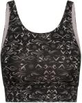 Hey Honey Дамски спортен сутиен Hey honey Women's Bustier Samadhi Sports bra - Black / Dove - размер XS (114-3338-0111)