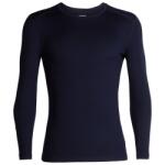 Icebreaker Мъжко мериносово термобельо Icebreaker 260 Tech L/S Crewe Merino base layer - Midnight Navy (015-0865-0213)