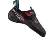 La Sportiva Дамски обувки с велкро La Sportiva Women's Skwama Lite Climbing shoes - Black / Malibu Blue - размер 41, 5 (EU) (301-1015-0128)