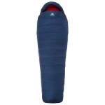 Mountain Equipment Дамски пухен спален чувал Mountain Equipment Women's Helium 250 Down sleeping bag - Medieval Blue - размер Long (513-1432-0113) Спален чувал