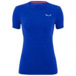Salewa Дамско мериносово термобельо Salewa Women's Zebru Fresh AMR T-Shirt Merino base layer - Electric - размер 42 (EU) (115-1581-0316)
