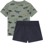 Minymo Детско ежедневно термо бельо Minymo Kid's T-Shirt+Short Set AOP 134358 Overall - Lily Pad - размер 92 (EU) (714-1869-0111)