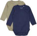 Minymo Детско ежедневно термо бельо Minymo Kid's Body L/S (2-Pack) Everyday base layer - Dark Navy - размер 56 (EU) (714-1852-0412)