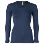 Engel Дамско копринено термобельо Engel Women's Undershirt L/S Merino base layer - Navy - размер 46/48 (EU) (114-0634-1011)