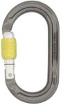DMM Заключващ се карабинер Dmm Ultra O Locking carabiner - Titanium / Lime Green - размер Screwgate (1-Pack) (322-0029-0711)