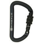 Kong Карабинер за екипировка Kong Mini D Screw Sleeve Gear carabiner - Black (324-0036-0111)
