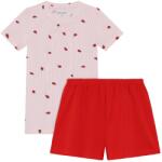 Minymo Детско ежедневно термо бельо Minymo Kid's T-Shirt+Short Set AOP 124383 Overall - Peach Blush - размер 116 (EU) (714-1866-0115)