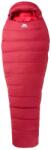 Mountain Equipment Дамски пухен спален чувал Mountain Equipment Women's Olympus 650 Down sleeping bag - Rhubarb - размер Regular (513-1865-0111) Спален чувал