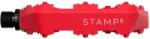 Crankbrothers Платформен педал Crankbrothers Stamp 0 Plattform-Pedal Platform pedals - Bright Red (860-4766-0211)