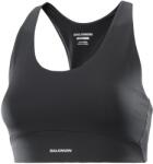 Salomon Дамски спортен сутиен Salomon Women's SHKout Core Bra Sports bra - Deep Black (114-3478-0213)