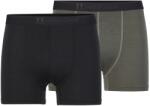 Heber Peak Мъжко мериносово термобельо Heber Peak MerinoMix165 PineconeHe. Boxer 2-Pack Merino base layer - Black / Olive Nights (015-2303-0212)