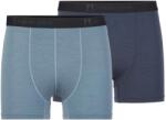 Heber Peak Мъжко мериносово термобельо Heber Peak MerinoMix165 PineconeHe. Boxer 2-Pack Merino base layer - Dark Night Blue / Smoke Navy - размер 4XL (015-2303-0317)