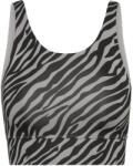 Hey Honey Дамски спортен сутиен Hey honey Women's Bustier Zebra Sports bra - Black / Grey - размер XS (114-3339-0111)