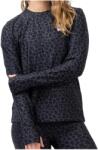 Eivy Дамска долна блуза с дълъг ръкав Eivy Women's Versa Loose Fit Top Longsleeve - Black Leopard - размер XS (114-3624-0112)