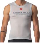 Castelli Мъжко синтетично термобельо Castelli Active Cooling Sleeveless Synthetic base layer - Silver Gray - размер M (014-2543-0113)