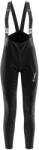 Löffler Дамски панталон за ски бягане Löffler Women's Warm-Up Bib Tights Airblocc Warm Cross-country ski trousers - Black - размер 36 (EU) (103-2668-0112)