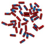 Crankbrothers Аксесоар за педали Crankbrothers Stamp Mallet 5050 Double Shot 3 Pin Kit - Red - размер 10 mm (860-4767-0512)