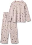 WHEAT Детско ежедневно термо бельо Wheat Kid's Picoting Mila Pyjamas - Soft Lilac Flowers - размер 110 (EU) (714-1444-0114)