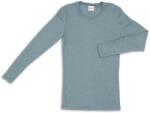 Engel Мъжко копринено термобельо Engel Shirt L/S Merino base layer - Bergblau - размер 46/48 (EU) (014-0745-0711)
