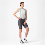 Castelli Дамски клин за колоездене Castelli Women's Prima 2 DT Bibshort Cycling bottoms - Dark Grey / Pool Blue (155-1957-0312)