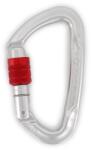 Climbing Technology Винтов карабинер Climbing technology Lime SG Screwgate carabiner - Silver / Red - размер Screw Gate (322-0218-0711)